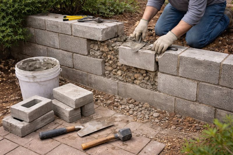 Block Wall Repair in Hackensack, NJ