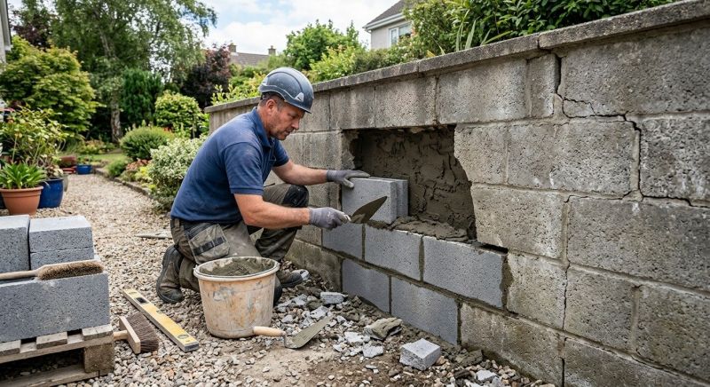 Block Wall Repair in Hoboken, NJ