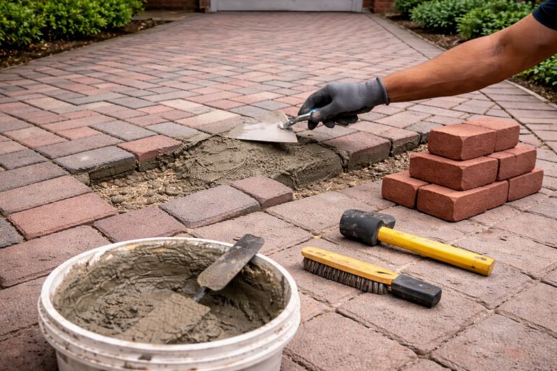 Brick Flatwork Repair in Bergen County, NJ
