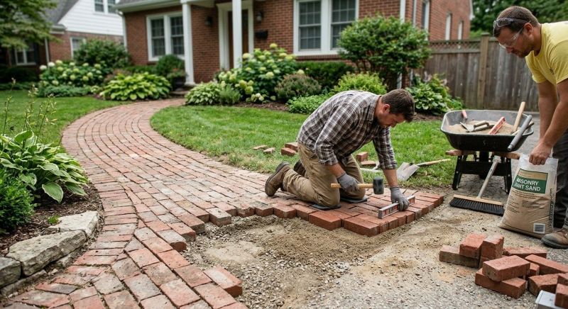 Brick Flatwork Repair in Short Hills, NJ