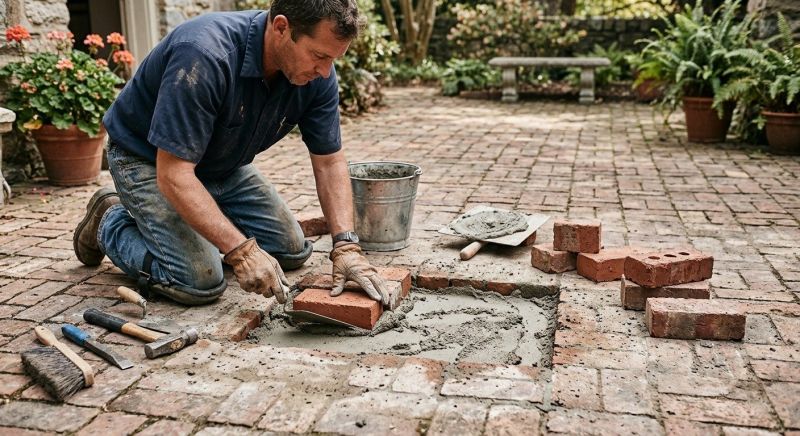 Brick Floor Repair in Morris County, NJ