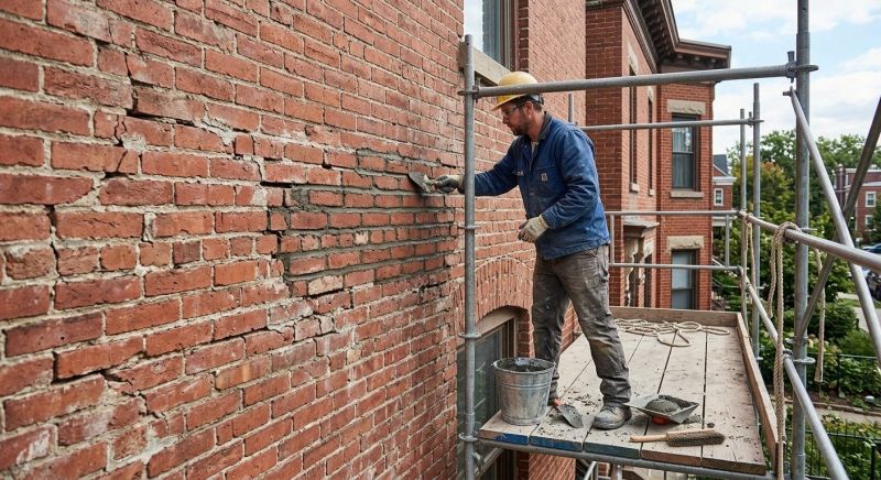 Brick Masonry Repair in Summit, NJ