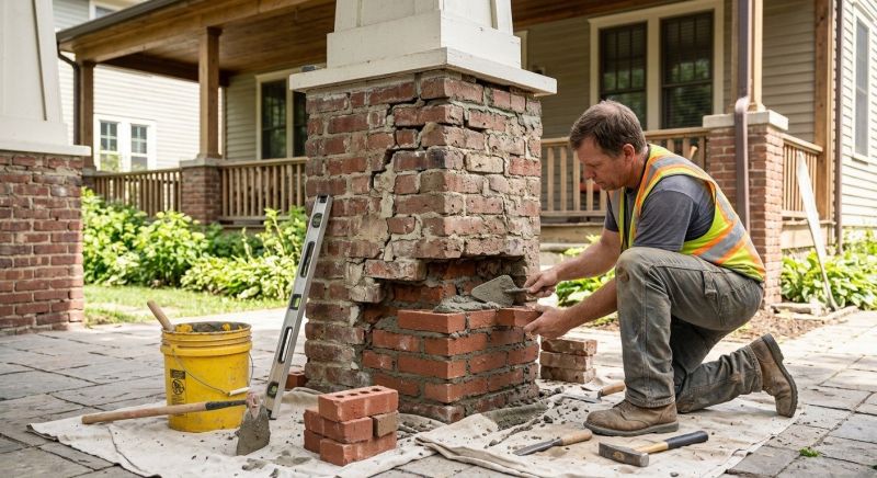 Brick Restoration in Glen Rock, NJ