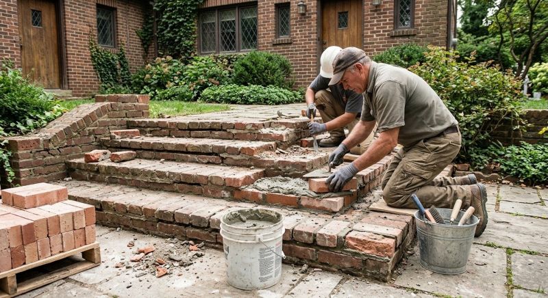 Brick Stairs Repair in Cedar Grove, NJ