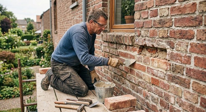 Brick Stairs Repair in Flanders, NJ