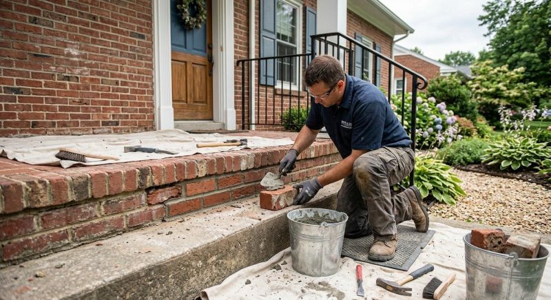 Brick Stairs Repair in Florham Park, NJ