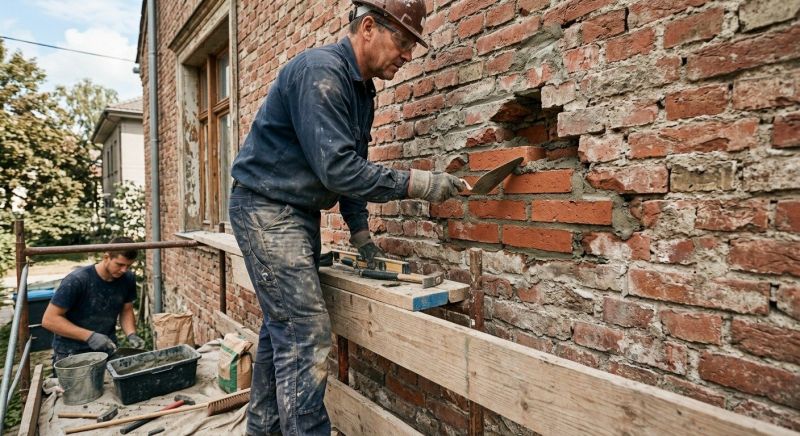 Brick Wall Repair in Scotch Plains, NJ