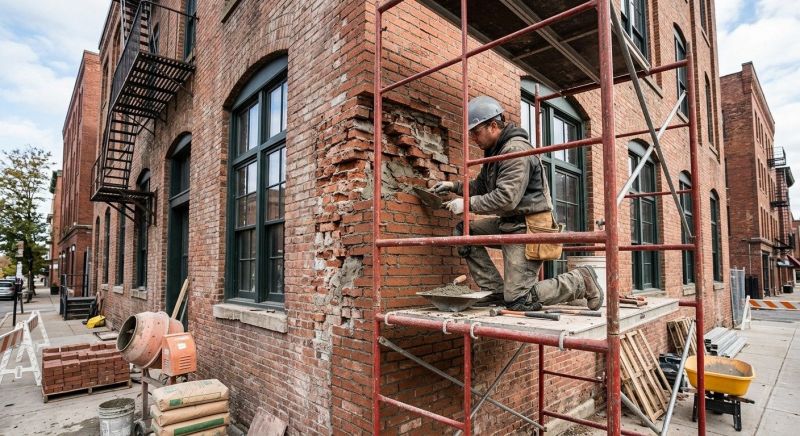Commercial Brick Repair in Morris County, NJ