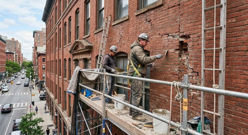 Commercial Masonry Repair in High Bridge, NJ