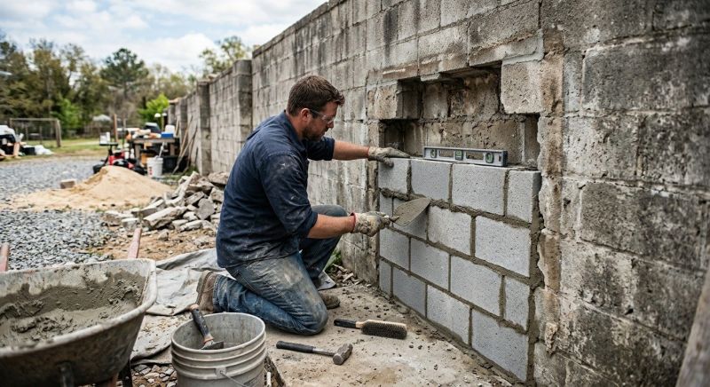 Masonry Wall Repair in Morris County, NJ