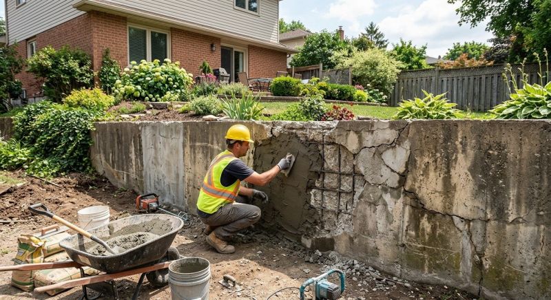 Retaining Wall Repair in Bloomfield, NJ