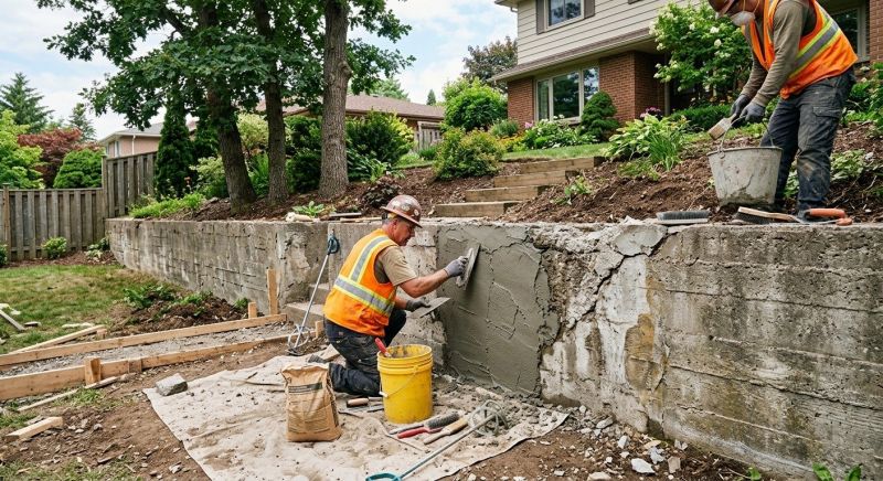 Retaining Wall Repair in Carteret, NJ