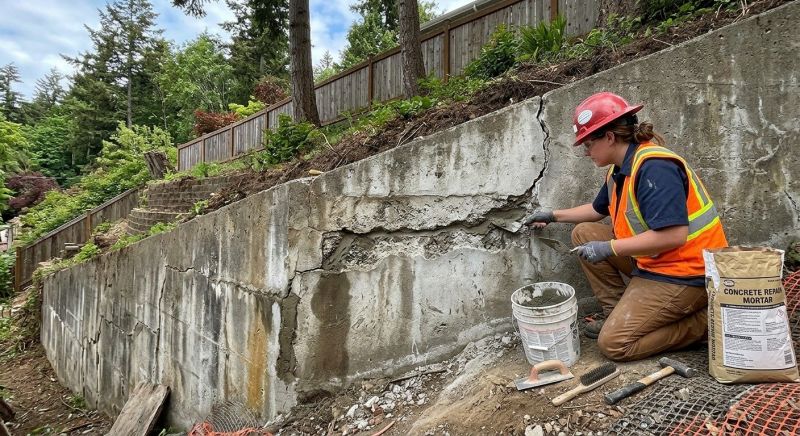 Retaining Wall Repair in Cedar Grove, NJ