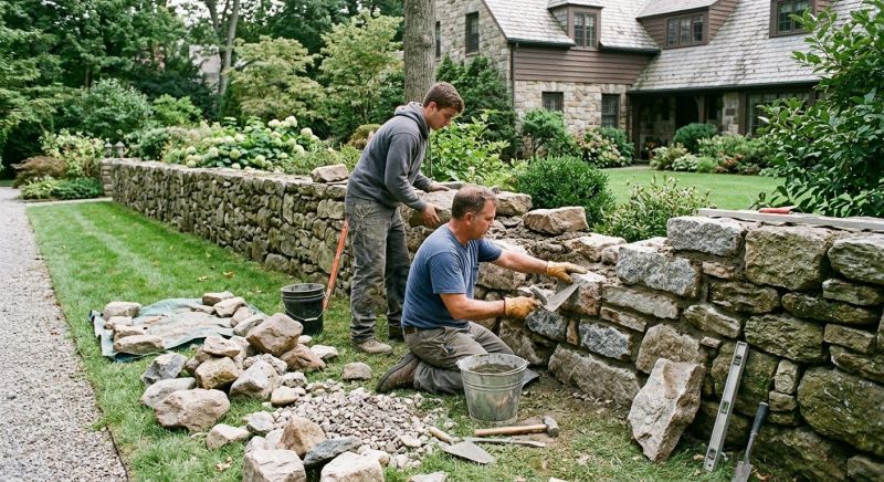 Retaining Wall Repair in Cranford, NJ