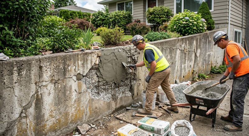 Retaining Wall Repair in Hillside, NJ