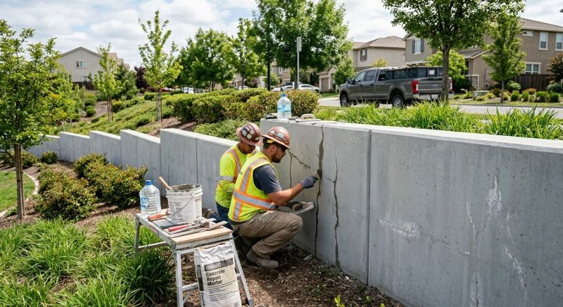 Retaining Wall Repair in Saddle Brook, NJ