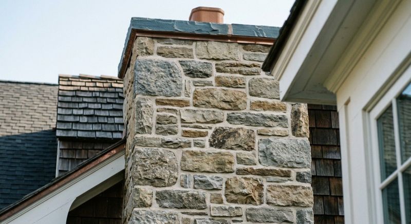 Stone Chimney Installation in Hudson County, NJ
