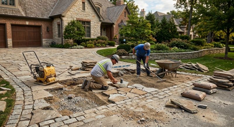 Stone Driveway Repair in Morris County, NJ