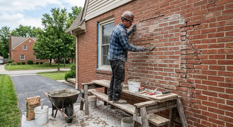 Stone Masonry Repair in Franklin, NJ