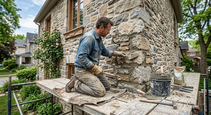 Stone Masonry Repair in Morris County, NJ
