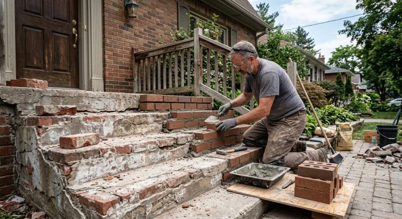 Stonework Repair in Hackensack, NJ