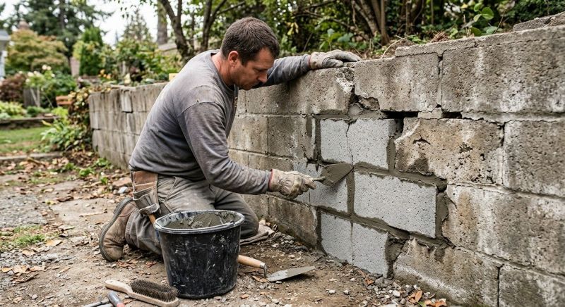 Block Wall Repair in Passaic, NJ