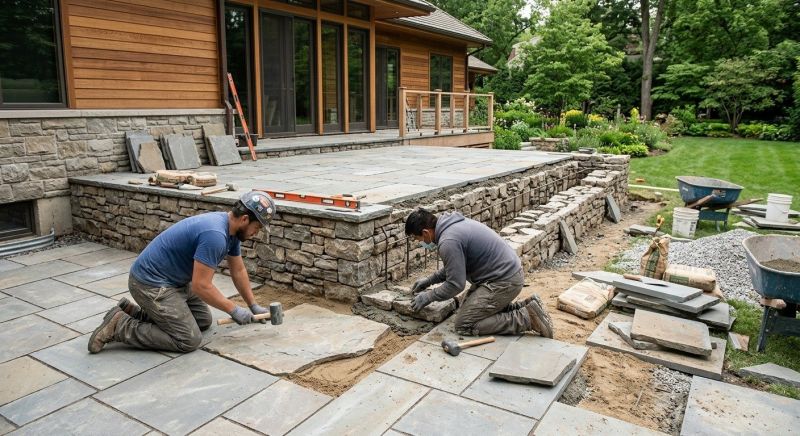 Stone Masonry Installation in Mendham, NJ
